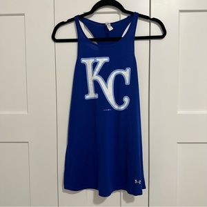 KC Royals Womens Under Armour Tank Top Size Large